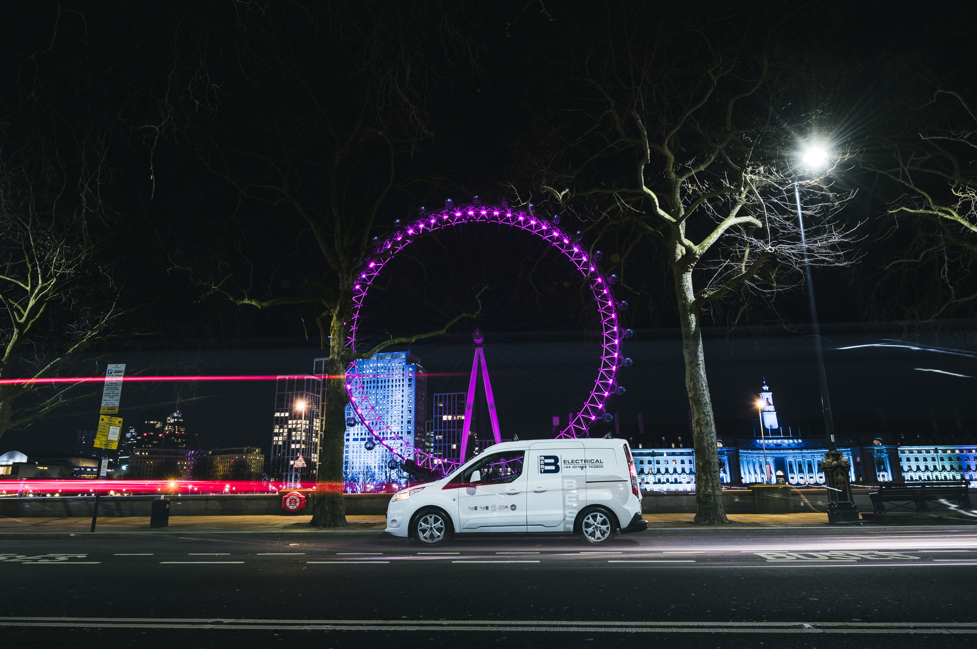 Best Electrical van - Baywo client, Hertfordshire